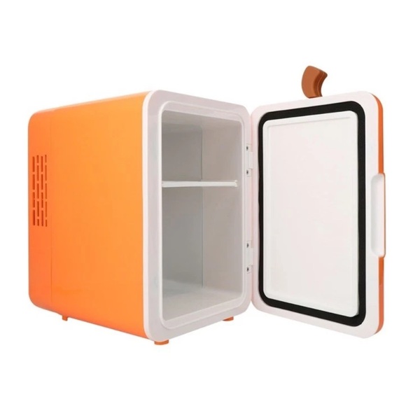 Mini Beauty Fridge.Peach Fruit Fridge . Keep your skin care and makeup , snacks - Picture 4 of 6